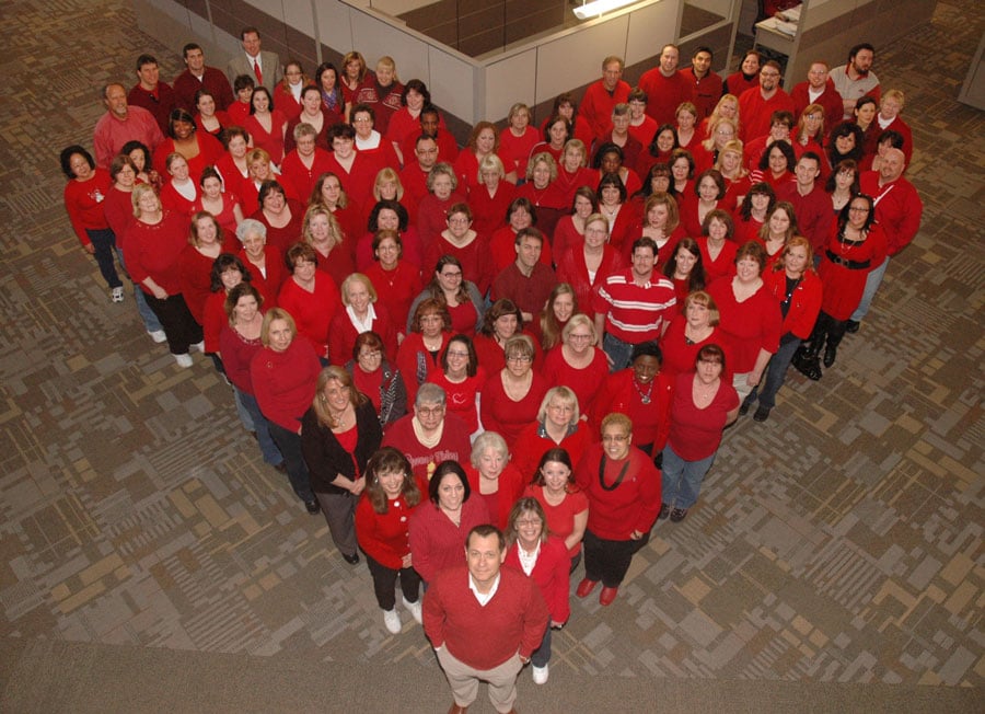 Quadax Staff Heart Health Month